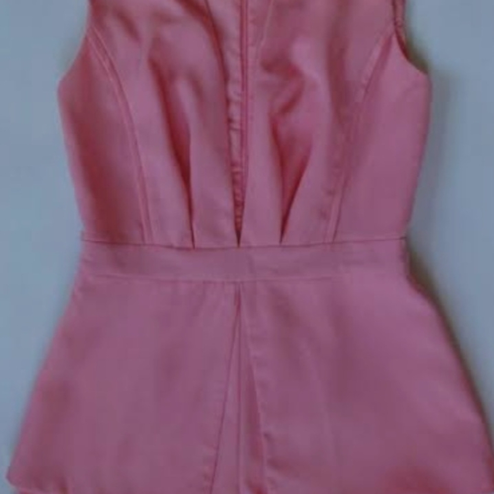 Mustard Seed Pink Sleeveless Romper